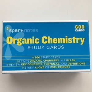 Organic Chemistry Flash Cards by Sparknotes